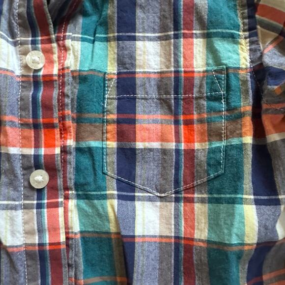 Janie and Jack Madras Plaid Shirt - 18-24 Months - Picture 4 of 6